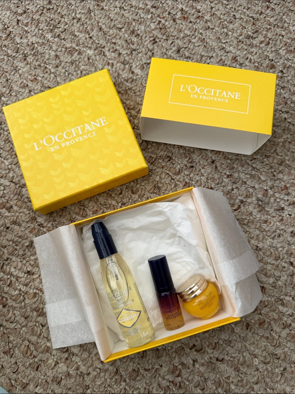 L'OCCITANE Anti Aging Skincare Trio gift set
